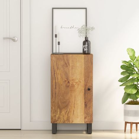 Buffet avec porte-Meuble de rangement 40x31x75 cm bois massif de manguier 219012 (1/5)