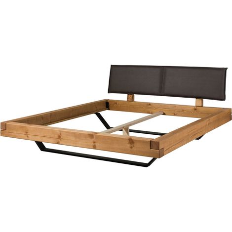 Bett Fichte 200x200 natur gebeizt / geölt FICHTELBERG 13