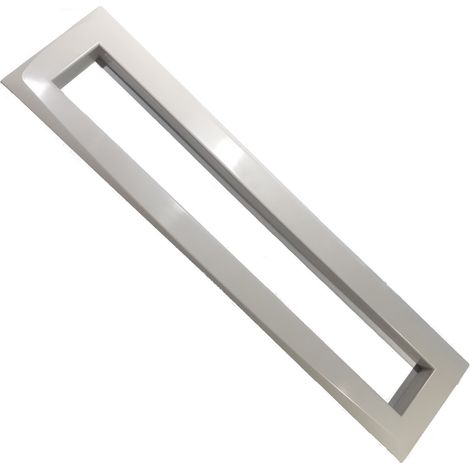 Cornice in abs bianca per skimmer sfioratore