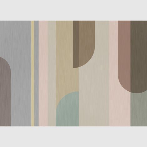 Papier peint intissé - Composition pastel - 375x270 cm (1/3)