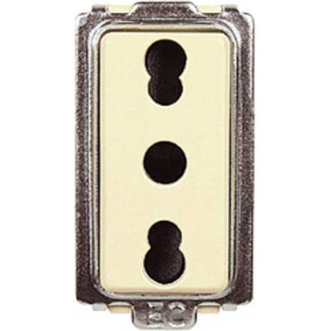 20 x TONDO ECL 2545 PRESA BIPASSO 10/16A