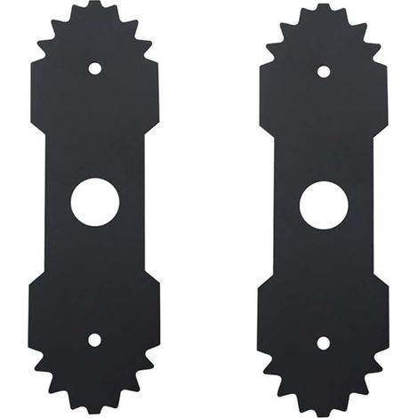 (20×7×0.3cm) Lame de Rechange 22cm Dresse-Bordures sur Batterie (1/4)
