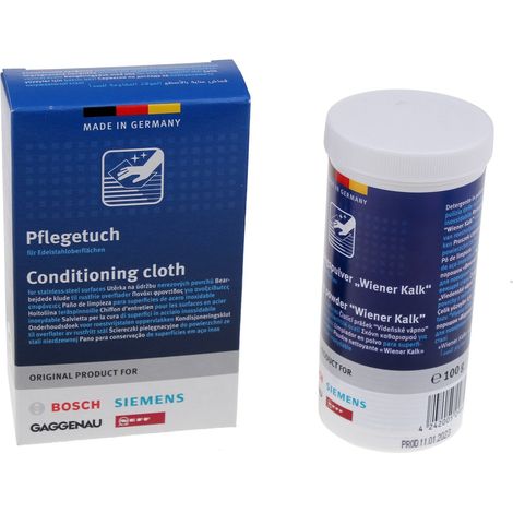 Bosch - kit de mantenimiento para superficies de acero inoxidable - 00311964 - 4242005103805