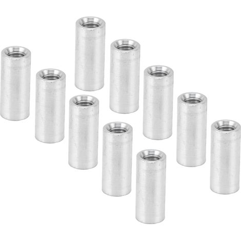 Entretoise ronde taraudée aluminium alliage M4x0,7mm 14mm, lot de 10 colonnes pour drone FPV, modélisme DIY, entretoises hexagonales robustes. (1/5)