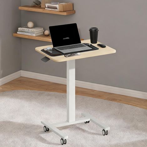 Bureau en panneau de particules acier 65 x 48 x 108 cm (1/5)