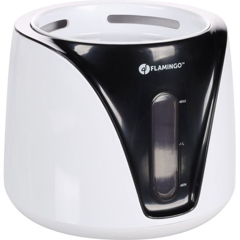 Fontaine sensor Adriana noir 2 litres  pour chat et chien. - Flamingo (1/5)
