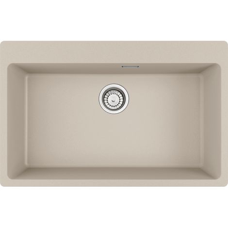 Franke Centro MRG 610-73 FTL. Tipo di lavello: Lavello montato su piano, Forma del lavandino: Rettangolare, Materiale del lavandino: Fragranito. Larghezza: 780 mm, Profondità: 500 mm... - 114.0661.713