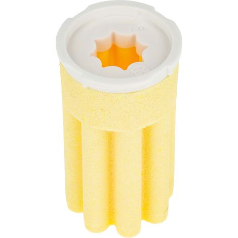 Heizölfiltereinsatz (SIKU) Sinter-Kunststofffilter 50 µm, gelb, Sternform