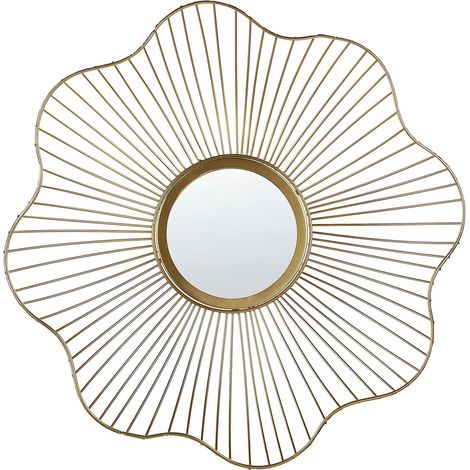 Wandspiegel SENS 40 cm 40 cm Metall Gold