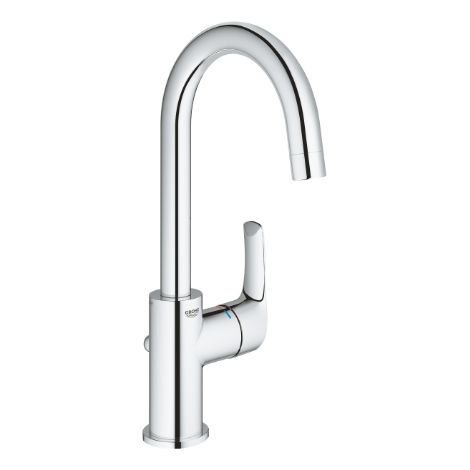 Mitigeur de lavabo monocommande – Bec haut pivotant 360° – Limiteur de température – GROHE SilkMove – 23537002 (1/10)