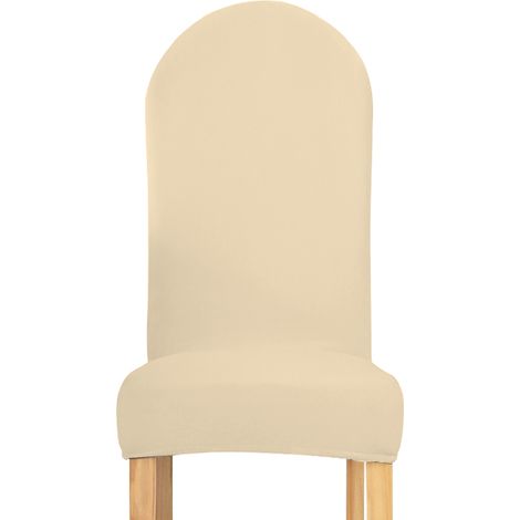 COVER sedia SCHIENALE ARROTONDATO velluto CREMA
