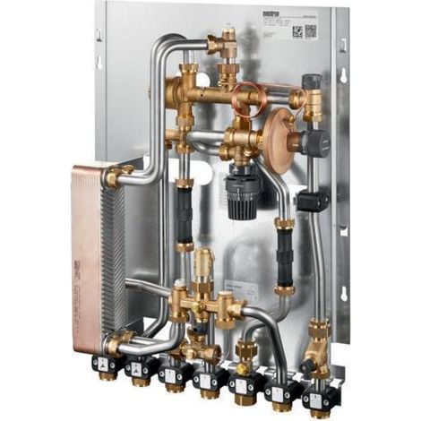 OVENTROP Wohnungsstation Regudis W-HTU Leistungsbereich 1, 12 l/min., Wärmeübertager kupfergelötet, 1341030