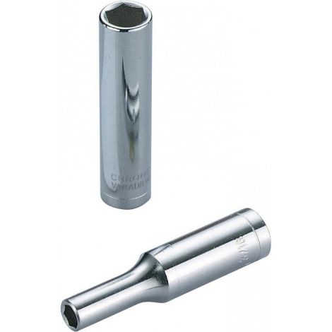 Douille SAM 13mm Douille profonde 6 points, entraînement Hexagonal 1/4'' ( Prix pour 1 ) (1/2)