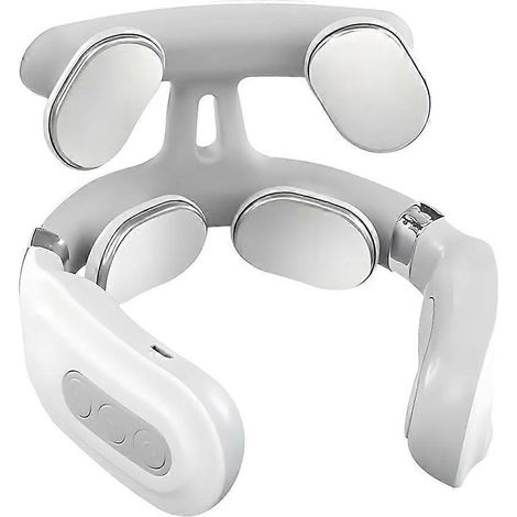 Appareil de massage portable intelligent pour la nuque et les épaules, avec fonction chauffante, rechargeable, activation musculaire profonde, design ergonomique pour hommes et femmes. (1/5)