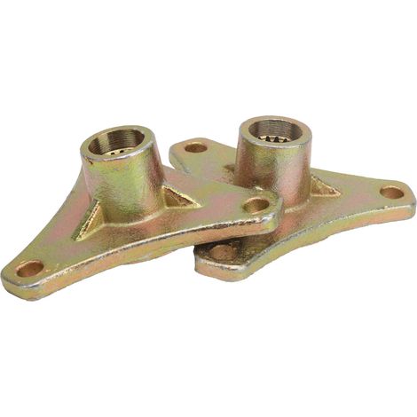 Zwei 17-zahnige Hinterachsnaben mit Keilwellenverzahnung für 50-110 cm³ Quads/Motocross-Motorräder (1/5)