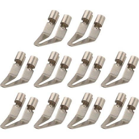 Lot de 10 pointes de fer à souder à tête lisse pour soudure en plastique, pointes de soudure de rechange pour équipement de soudage et accessoires