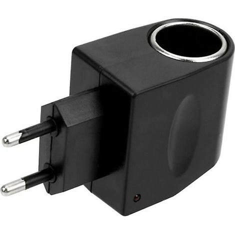 Convertisseur de puissance pour voiture AC 220V vers DC 12V, adaptateur secteur allume-cigare 48W et convertisseur de prise, compatible avec les voitures, les fourgonnettes et les camions. (1/4)
