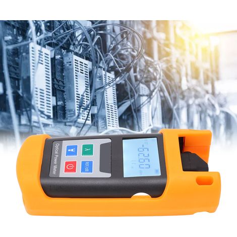 KPM-25 Serie Glasfaser-Wattmeter, Singlemode-Lichtquelle für Glasfaser, FTTH-Glasfaserkabeltester, Prüfgerät für Videoüberwachung und Kabelkommunikation, universelle Typ-A-Schnittstelle (1/5)