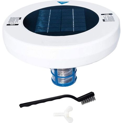 ioniseur solaire pour piscine, nettoyant pour cuivre et argent, purificateur d'eau, kit de clarification