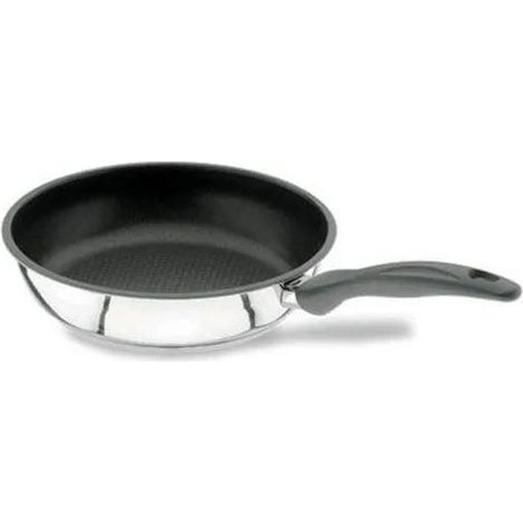 Bratpfanne Lacor 18 cm silber Edelstahl