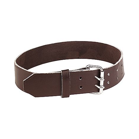 Collier en cuir havane 120 x 6 cm (1/2)