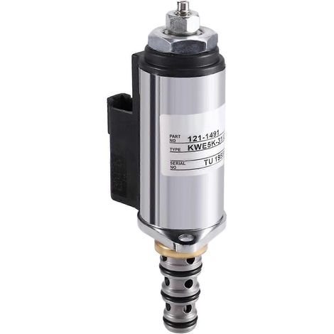 Électrovanne 121-1491 1211491 121 1491 H132048 KWE5K-31/G24 DB30 pour pelle hydraulique CAT 315C 320C 325C 330C 330D (1/5)