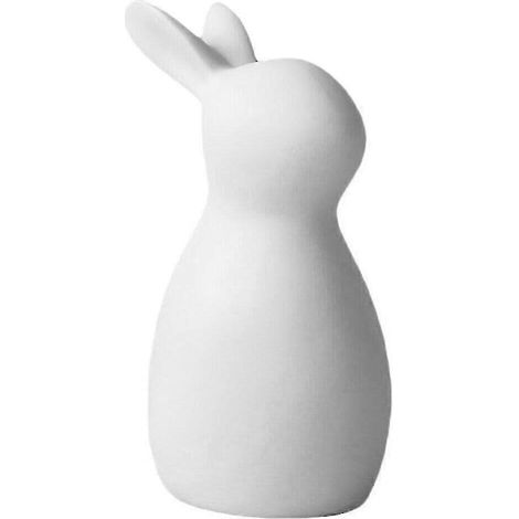 Sculpture de lapin en céramique, objet de décoration de bureau, adorable, support cadeau, oreilles (1/5)