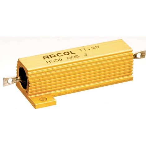 Arcol HS50 0R68 J Resistenza di potenza 0.68 Ω 50 W 1 pz.