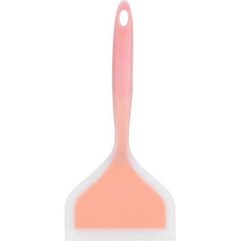 Spatule en Silicone Antiadhésive Large pour Cuisson, Gâteau, Pizza et Steak - Ustensile de Cuisine (Orange) (1/5)