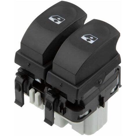 Bouton de Commande de Fenêtre Commande Leve Vitre 8200214939 Côté Conducteur Avant Gauche pour Clio 2005-2012 Modus Twingo 82 00 214 939 (1/5)