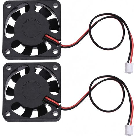 Ventilateurs de refroidissement (lot de 2, 404010 mm, 12 V) (1/5)
