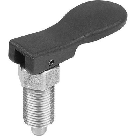 KIPP Arretierbolzen M20x1,5 D10 Form A ohne Kontermutter (1/3)