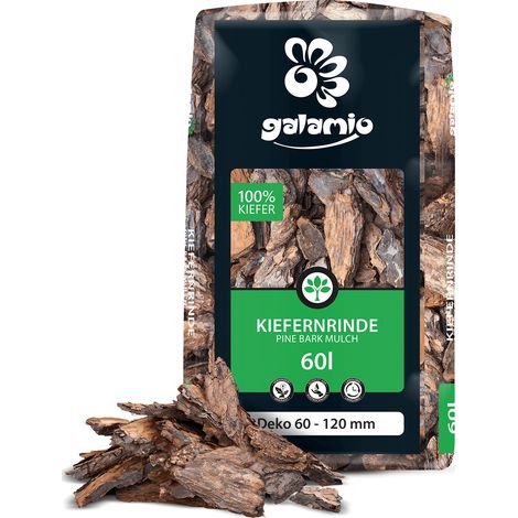 Galamio Rindenmulch Kiefer Deko 60l (1/5)