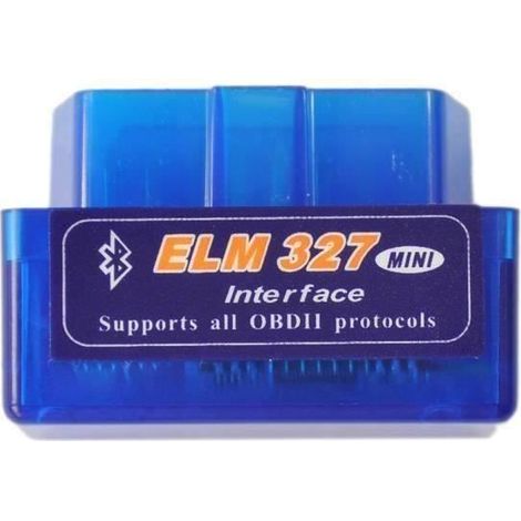ELM 327 Mini Bluetooth OBD 2 Interface de Diagnostique pour PC Androïd