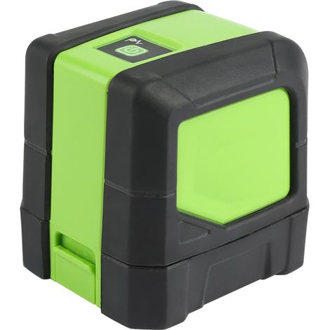 Niveau laser haute précision 2 lignes 9011G/R, instrument de nivellement étanche IP54, vert (1/5)