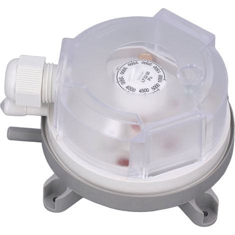 Pressostat différentiel pour conduit de fournaise, réglable, protection contre la surchauffe, 1000-5000 Pa LF32 (1/5)