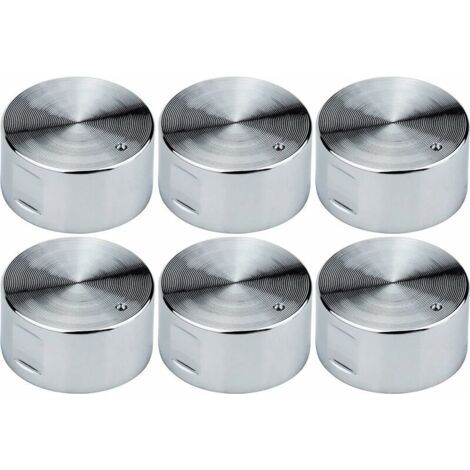 6 pièces 6mm boutons de cuisinière à gaz universel cuisinière four plaque de cuisson interrupteur de commande boutons de commande interrupteur de four boutons de commande de Surface de cuisson