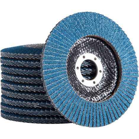 Flap Disc 125 mm Grit 40 T29 for Metal, Wood and Steel Angle Grinder Sanding (1/5)