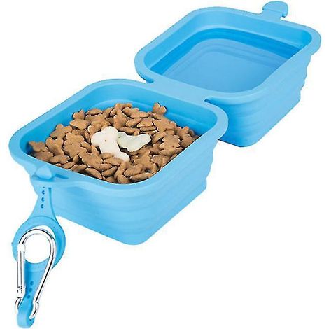 1 distributeur de nourriture en silicone pour animaux de compagnie (1/3)