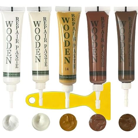 Laminate Parquet Repair Kit, Wood Repairs 5 Colours (1/5)
