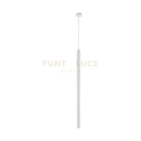 SOSPENSIONE EXAGON H.80CM D.3,5CM BIANCO LED 3000K 365LM 5W