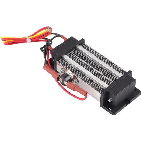 300w 220v Résistance Chauffante Réchauffeur d'Air Isolé en Céramique Électrique Thermostat Accessoires (1/5)