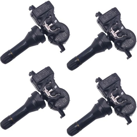 (4 pièces) 68105280AF - Capteurs de pression des pneus 433 MHz compatibles avec Jeep Renegade (2014-2021) (1/5)