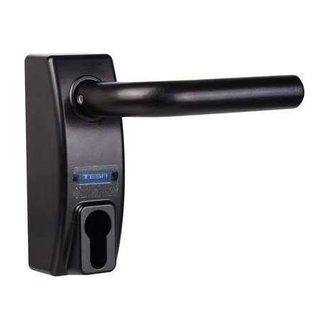 Türdrücker Universal TESA mit Schlüssel verschließbar - Schwarz - MMODMBSCNE