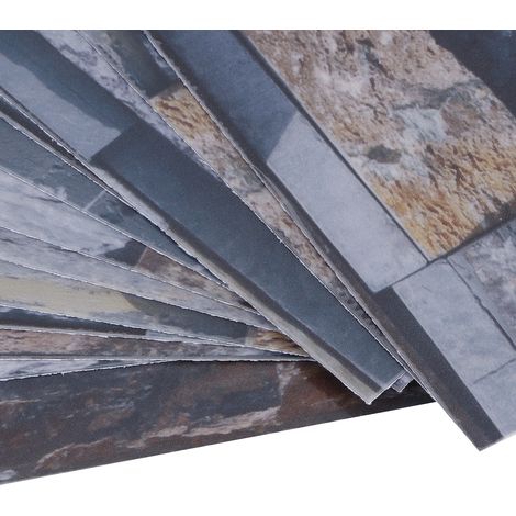 12 Autocollants Adhésifs Imperméables PVC pour Sol et Mur, Décorations Cuisine (KIT045) (1/5)