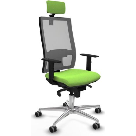 Piqueras y Crespo Horna Chaise de bureau pistache ergonomique (1/3)