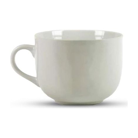 TAZZA BIANCA IN CERAMICA 450ML
