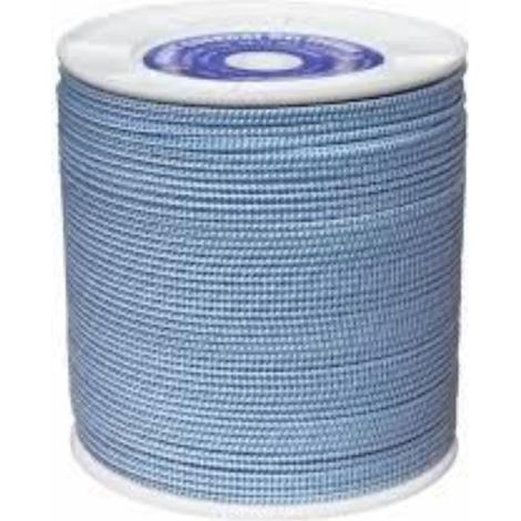 FPLUS cuerda aguja 5mm.x400 mts blanca-azul , Composicion. Nylon alta tenacidad interior y exterior.
Caracteristicas. Doble trenzado interior con sedal nylon tipo pesca.Trenzadao