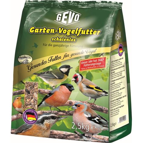 GEVO® Gartenvogelfutter schalenlos - 2,5 kg