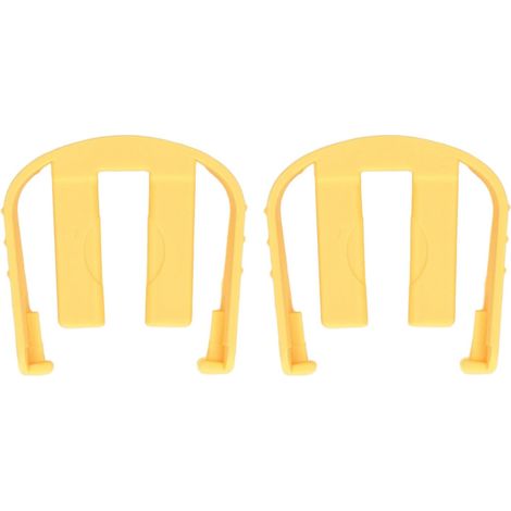 Juego de 2 abrazaderas en forma de C para lavado de coches, conector rápido para lavado de coches, bucle de repuesto para limpiadora de alta presión Karcher K2 K3 K7 (amarillo) (1/5)